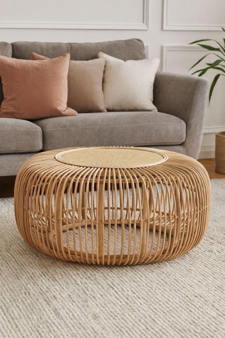 طاولة قش اندونيسي